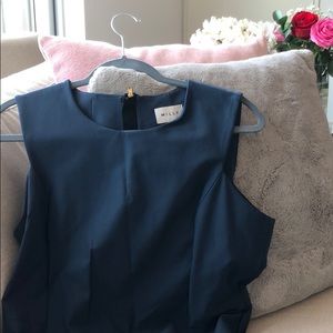 Navy Blue Milly Dress